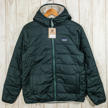 【Boy's XXL グリーン系】 2023 Patagonia ( パタゴニア ) リバーシブル レディ フレディ フーディ Reversible Ready Freddy Hoody NORG ポリエステル ウェア トップス アウター ジャケット フリース z000 - 【公式】2ndGEAR（セカンドギア）Webショップ【登山用品・アウトドア用品専門 買取販売店】