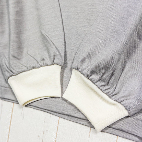 【Men's M グレー系】 Ridge Mountain Gear ( リッジマウンテンギア ) アンワインド メリノ ティー ロングスリーブ Unwind Merino Tee Long Sleeve Warm Pebble メリノウール ウェア トップス イ - 【公式】2ndGEAR（セカンドギア）Webショップ【登山用品・アウトドア用品専門 買取販売店】