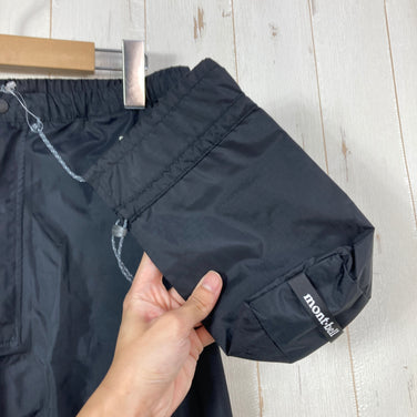 【Men's S-Long ブラック系】 Montbell ( モンベル ) レインハイカー パンツ Men's Rain Hiker Pants Men's DRY-TEC 2レイヤー ロング丈 ナイロン ウェア ボトムス ロングパンツ レインシェル z00061013