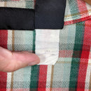 【Men's M グリーン系】 1994 Patagonia ( パタゴニア ) ヘビー フランネル シャツ Heavy Flannel Shirt Ombre Boxes / Auburn 生産終了モデル 入手困難 コットン ウェア トップス インナー シャツ ロ-16