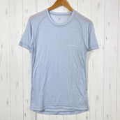 【Men's M グレー系】 Montbell ( モンベル ) スーパーメリノウール L.W. Tシャツ メリノウール ウェア トップス インナー シャツ ショートスリーブTシャツ クルーネック ウール z00060216  ウール ショートスリーブTシャツ ク