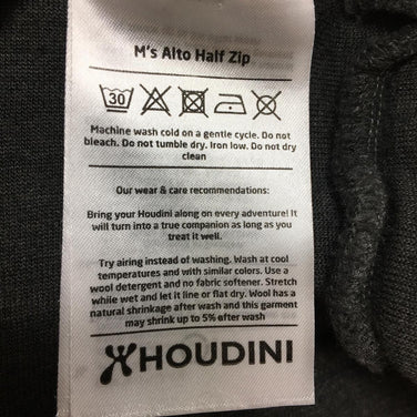 【Men's M グレー系】 Houdini ( フーディニ ) アルト ハーフ ジップ Alto Half Zip メリノウール プルオーバー セーター ジャケット 220234 International Men's フリース アウター ジャケット トップス - 【公式】2ndGEAR（セカンドギア）Webショップ【登山用品・アウトドア用品専門 買取販売店】