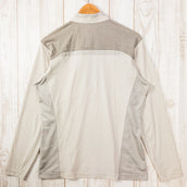 【Men's L ベージュ系】 Montbell ( モンベル ) ロングスリーブ ハーフジップ シャツ Long sleeve Half Zip Shirt ポリエステル Asian Men's 韓国企画モデル 化繊 ロングスリーブシャツ インナー シャツ トッ - 【公式】2ndGEAR（セカンドギア）Webショップ【登山用品・アウトドア用品専門 買取販売店】