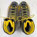 【Men's 26.7cm グレー系】 La Sportiva ( ラ・スポルティバ ) トランゴ アルプ エボ ゴアテックス Trango Alp Evo GTX Grey / Yellow アルパインブーツ レザーアッパー GORE-TEX ビブラムソール フットウェア-3