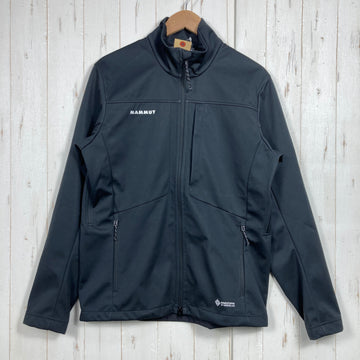 【Men's M ブラック系】 Mammut ( マムート ) アルティメイト 8 ソフトシェル ジャケット アジアンフィット Ultimate VIII SO Jacket AF Men black 3レイヤー WINDSTOPPER ePEメンブレン ポリエステ - 0