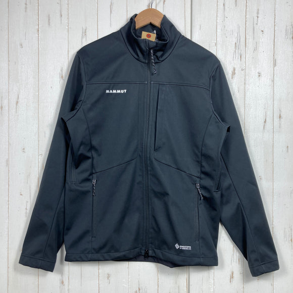 【Men's M ブラック系】 Mammut ( マムート ) アルティメイト 8 ソフトシェル ジャケット アジアンフィット Ultimate VIII SO Jacket AF Men black 3レイヤー WINDSTOPPER ePEメンブレン ポリエステ