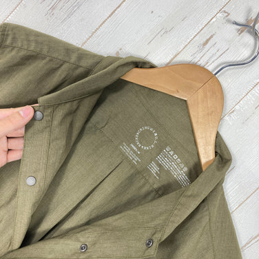 【Unisex M グリーン系】 Yamatomichi ( 山と道 ) バンブー シャツ Bamboo Shirt レーヨン ウェア トップス インナー シャツ ロングスリーブシャツ 化繊 z00059451  化繊 ロングスリーブシャツ インナー シャツ トップス