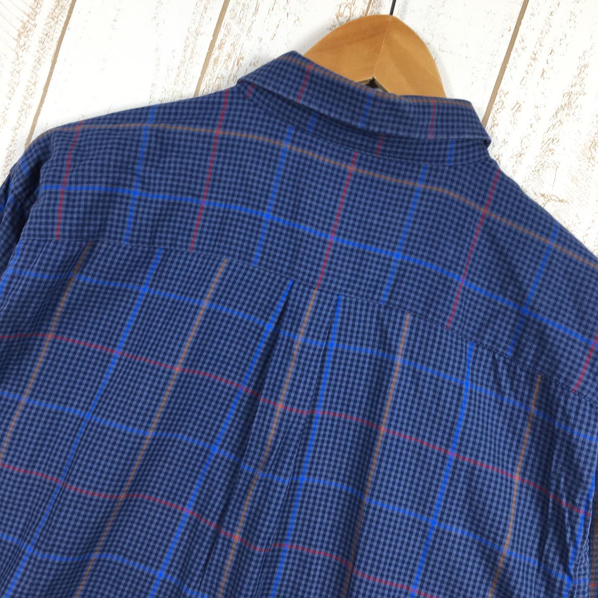 【Men's M ネイビー系】 Patagonia ( パタゴニア ) ロングスリーブ ピマコットン シャツ Long-Sleeved Pima Cotton Shirt 53837 International Men's OCY コットン ロングスリーブシャツ イ