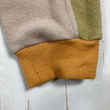 [儿童 XXL 米色] 2022 Patagonia Microdini 1/2 拉链抓绒套头衫，涤纶，外套，夹克，抓绒，z00