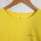 【Women's M イエロー系】 Montbell ( モンベル ) WIC.ロングスリーブT ポリエステル ウェア トップス インナー シャツ ロングスリーブTシャツ クルーネック 化繊 z00052701 化繊 ロングスリーブTシャツ クルーネック インナー シ - 【公式】2ndGEAR（セカンドギア）Webショップ【登山用品・アウトドア用品専門 買取販売店】