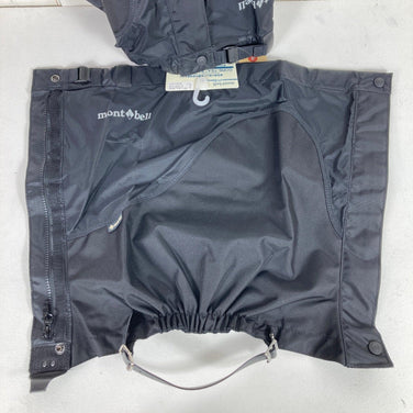Montbell GORE-TEX Alpine Spats, Unisex, Size L, Black, Nylon, z00054709