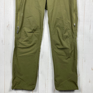 Finetrack Chrono 男士中号长裤，绿色，涤纶软壳面料（z00054306）