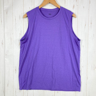 【Unisex XL パープル系】 Bring ( ブリング ) ワンダーウェア スリーブレス WUNDERWEAR Sleeveless メリノウール混 再生ポリエステル メリノウール ウェア トップス インナー シャツ タンクトップ ノースリーブシャツ z00060