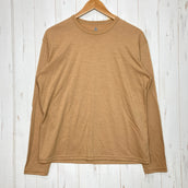【Unisex M ベージュ系】 HERENESS(ヒアネス) ドライ ウール ティーシャツ ロングスリーブ DRY WOOL T-SHIRT LONG SLEEVE ウール混 / NIKKE AXIO ウール ウェア トップス インナー シャツ ロングスリーブTシャ