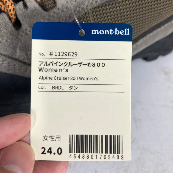 【Women's 24.0cm ブラウン系】 Montbell ( モンベル ) アルパイン クルーザー 800 Alpine Cruiser 800 フットウェア トレッキングブーツ z00060133  トレッキングブーツ フットウェア