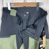 Men's Small Green Direct Alpine Mountaineer Tech 1.0 Khaki Nylon Softshell Pants (Z00053634)