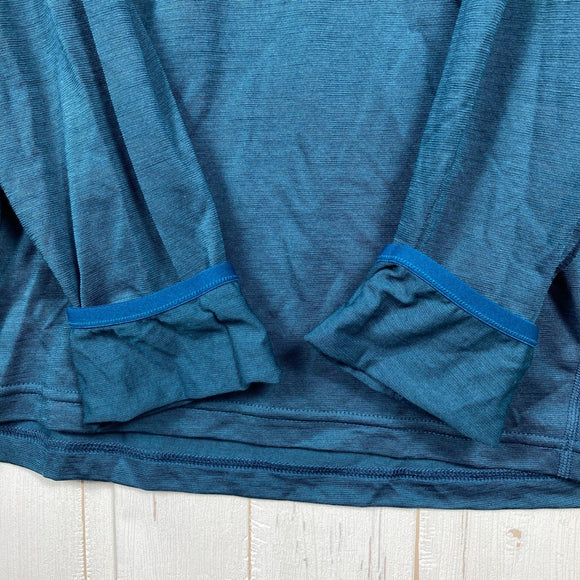 【Men's L ネイビー系】 Millet ( ミレー ) クータイ II ウール ジップ ロングスリーブ KUHTAI II Wool Zip Long Sleeve ウール ウェア トップス インナー シャツ ロングスリーブシャツ ウール z00054170