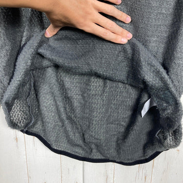 Senchi Designs Alpha 90 半拉链连帽衫，男女通用，加大码，灰色，深鼠尾草色，难找，涤纶，上衣，外套