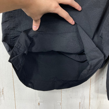 【Unisex 2 ブラック系】 迷迭香 ( マンネンロウ ) ナイロン ハーベスト ルーズ ショーツ NYLON HARVEST LOOSE SHORT ポケッタブル 裾スナップ スマートフォンポケット ナイロン ウェア ボトムス ショーツ ショートパンツ  z00