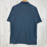 【Men's XS グレー系】 Houdini ( フーディニ ) コスモ シャツ Cosmo Shirt ポリエステル ウェア トップス インナー シャツ ショートスリーブシャツ 化繊 z00059891  化繊 ショートスリーブシャツ インナー シャツ トップス