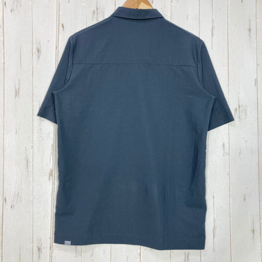 【Men's XS グレー系】 Houdini ( フーディニ ) コスモ シャツ Cosmo Shirt ポリエステル ウェア トップス インナー シャツ ショートスリーブシャツ 化繊 z00059891  化繊 ショートスリーブシャツ インナー シャツ トップス
