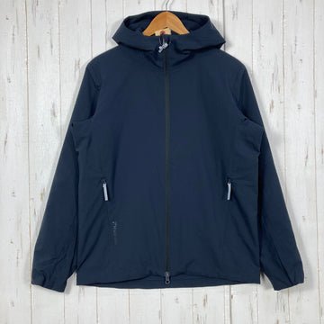 【Men's S ネイビー系】 Houdini ( フーディニ ) パフ アップ インシュレーテッド フーディ Puff Up Insulated Houdi アクティブインサレーション 高通気性 2WAYジッパー 化繊ダウン ウェア トップス アウター ジャケット