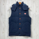 【Men's 40 ネイビー系】 Danton（ダントン） ウール モッサ ダウンベスト ビームス Beams 別注 ダウン ウェア トップス ベスト ダウンインサレーション z00059939  ダウンインサレーション ベスト トップス ウェア-1