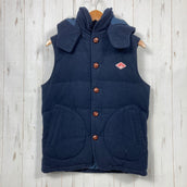 【Men's 40 ネイビー系】 Danton（ダントン） ウール モッサ ダウンベスト ビームス Beams 別注 ダウン ウェア トップス ベスト ダウンインサレーション z00059939  ダウンインサレーション ベスト トップス ウェア