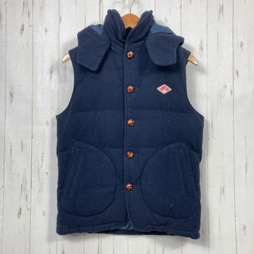 【Men's 40 ネイビー系】 Danton（ダントン） ウール モッサ ダウンベスト ビームス Beams 別注 ダウン ウェア トップス ベスト ダウンインサレーション z00059939  ダウンインサレーション ベスト トップス ウェア