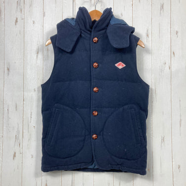 【Men's 40 ネイビー系】 Danton（ダントン） ウール モッサ ダウンベスト ビームス Beams 別注 ダウン ウェア トップス ベスト ダウンインサレーション z00059939  ダウンインサレーション ベスト トップス ウェア