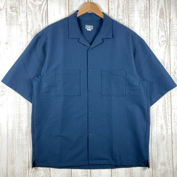 【Men's L ネイビー系】 The North Face ( ザ・ノースフェイス ) ショートスリーブ シアサッカー ベントメッシュ シャツ NR22360 Asian Men's 化繊 ショートスリーブTシャツ クルーネック インナー シャツ トップス ウェ - 【公式】2ndGEAR（セカンドギア）Webショップ【登山用品・アウトドア用品専門 買取販売店】