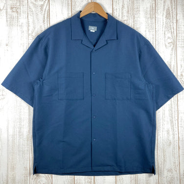 【Men's L ネイビー系】 The North Face ( ザ・ノースフェイス ) ショートスリーブ シアサッカー ベントメッシュ シャツ NR22360 Asian Men's 化繊 ショートスリーブTシャツ クルーネック インナー シャツ トップス ウェ - 【公式】2ndGEAR（セカンドギア）Webショップ【登山用品・アウトドア用品専門 買取販売店】