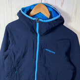 【Men's XS ネイビー系】 2015 Patagonia ( パタゴニア ) ナノエア フーディ Nano-Air Hoody NVYB / ネイビーブルー アクティブインサレーション ウェア トップス アウター ジャケット 化繊インサレーション z000550