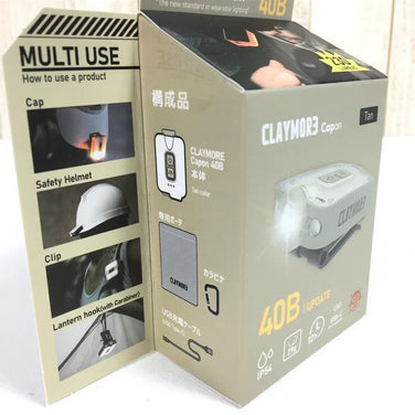 【OneSize ベージュ系】 Claymore ( クレイモア ) キャップオン 40B Capon 40B 230ルーメン Usb充電 400Mah Ledキャップライト ヘッドランプ ランタン 投光器 Clp-210Tn CLP-210 Tan ヘッドランプ - 【公式】2ndGEAR（セカンドギア）Webショップ【登山用品・アウトドア用品専門 買取販売店】