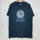 【Men's XS ブラック系】 Patagonia ( パタゴニア ) リブ シンプリー ティー Live Simply Tee 生産終了モデル 入手困難 アメリカ製 コットン ウェア トップス インナー シャツ ショートスリーブTシャツ クルーネック コットン z-1