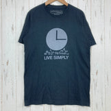 【Men's XS ブラック系】 Patagonia ( パタゴニア ) リブ シンプリー ティー Live Simply Tee 生産終了モデル 入手困難 アメリカ製 コットン ウェア トップス インナー シャツ ショートスリーブTシャツ クルーネック コットン z