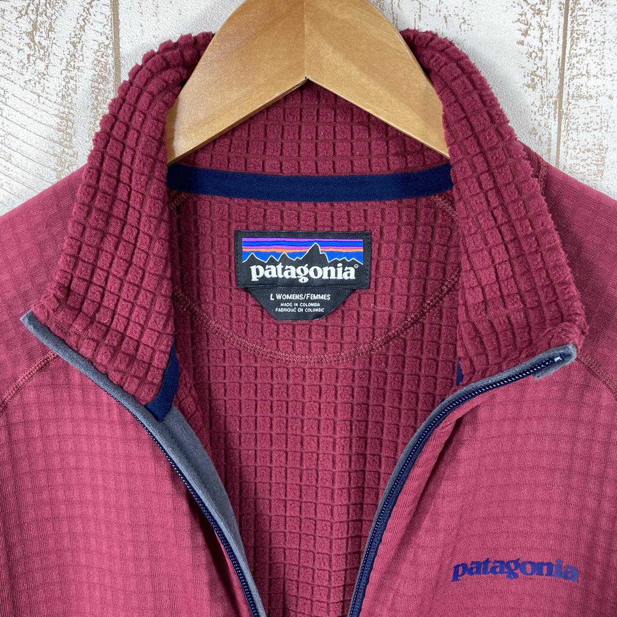 【Women's L パープル系】 Patagonia ( パタゴニア ) R1 フルジップ ジャケット R1 Fullzip Jacket レギュレーター ポーラテック パワーグリッド 40138 International Women's ARWD フリース アウタ