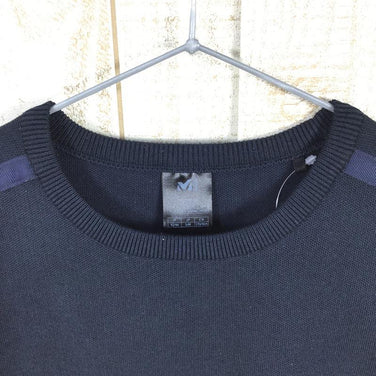 【Men's XS/S ネイビー系】Millet ( ミレー ) タフ ニット ロングスリーブ Tough Knit Long Sleeve MIV01804 International Men's コットン ロングスリーブTシャツ クルーネック インナー シャツ トップス ウェア - 【公式】2ndGEAR（セカンドギア）Webショップ【登山用品・アウトドア用品専門 買取販売店】