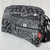 Chums 再生小号梯形单肩包（黑色，均码）z00053165，涤纶收纳袋