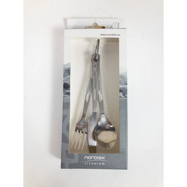 【OneSize シルバー系】 Nordisk ( ノルディスク ) チタニウム カトラリー 3ピース Titanium Cutlery 3pcs チタニウム 119021 カトラリー クックウェア - 【公式】2ndGEAR（セカンドギア）Webショップ【登山用品・アウトドア用品専門 買取販売店】