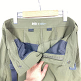 【Men's 30 グリーン系】 Rei ( アールイーアイ ) ストレッチ ソフトシェル ショートパンツ 入手困難 ナイロン ウェア ボトムス ショーツ ショートパンツ ソフトシェル z00057615  ソフトシェル ショーツ ショートパンツ ボトムス ウェア