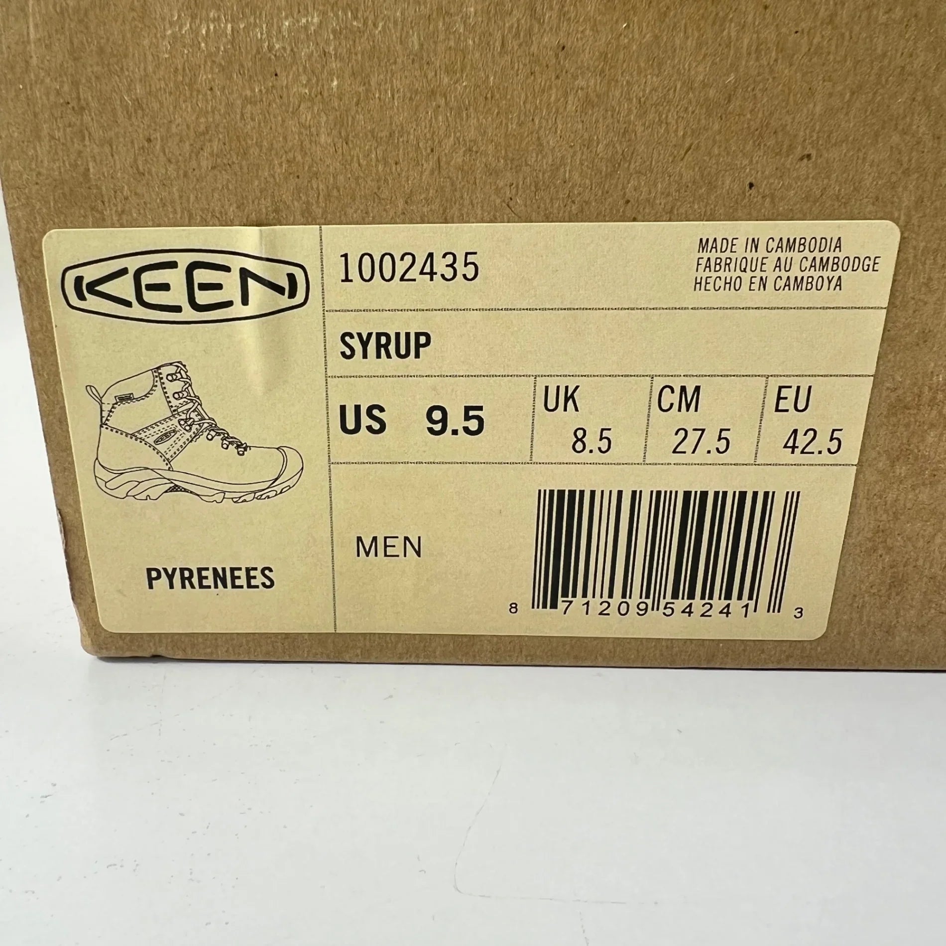 Men's 27.5cm ブラウン系】 Keen ( キーン ) ピレニーズ