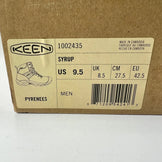 【Men's 27.5cm ブラウン系】 Keen ( キーン ) ピレニーズ Pyrenees 9.5/27.5 1002435 SYRUP z00056884 SYRUP ハイキングシューズ フットウェア