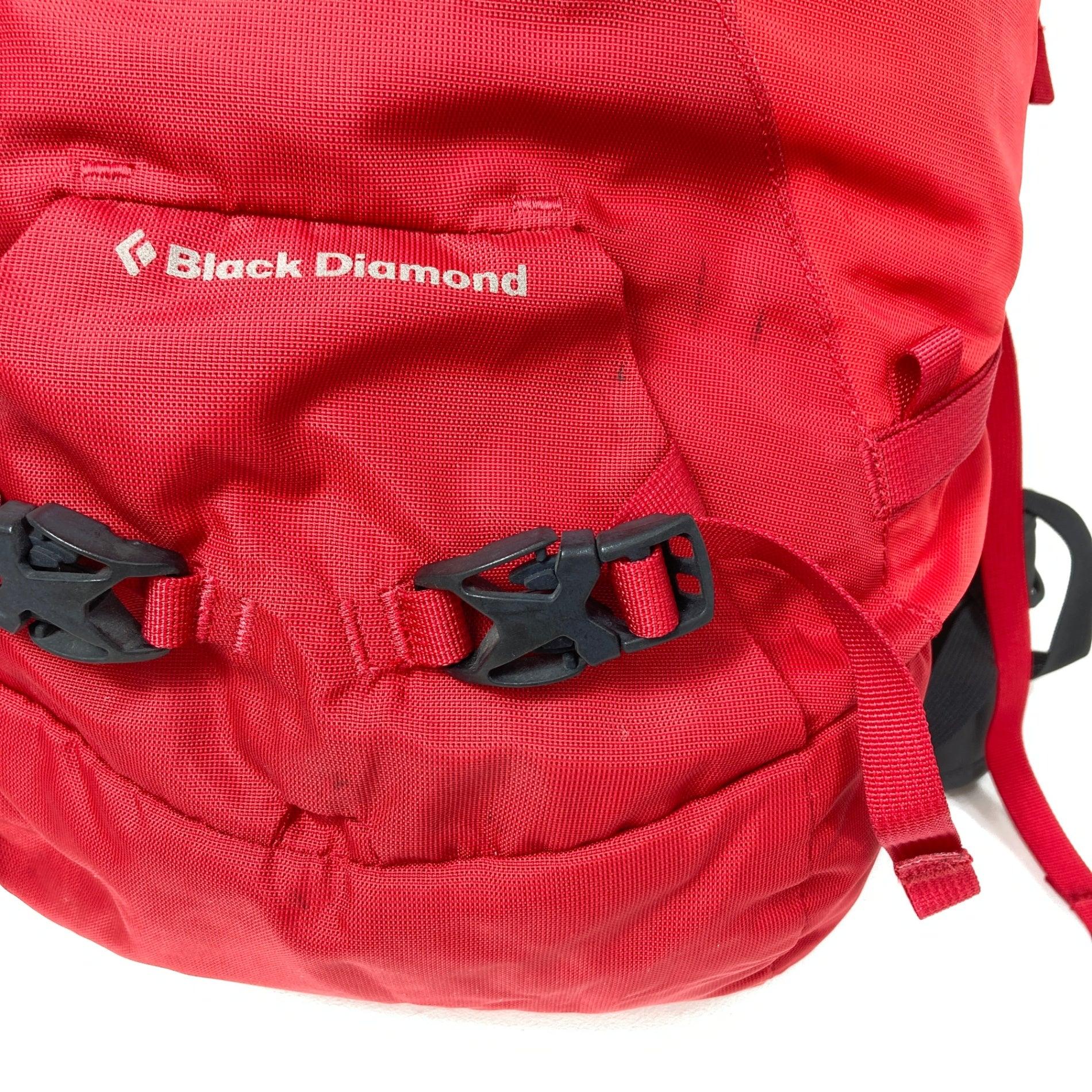 M Red Series】 Black Diamond Axis 33 Fire Red Nylon Bag Storage