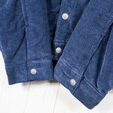 Men's Small Navy 2019 Patagonia Pile Lined Trucker Jacket, Corduroy and Organic Cotton, Outerwear, Jacket, Cotton