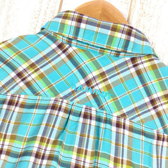 【Women's S ブルー系】 Mammut ( マムート ) アスコナ シャツ Ascona Shirt フランネル ネルシャツ 1030-02060 Women's コットン ロングスリーブシャツ インナー シャツ トップス ウェア - 【公式】2ndGEAR（セカンドギア）Webショップ【登山用品・アウトドア用品専門 買取販売店】