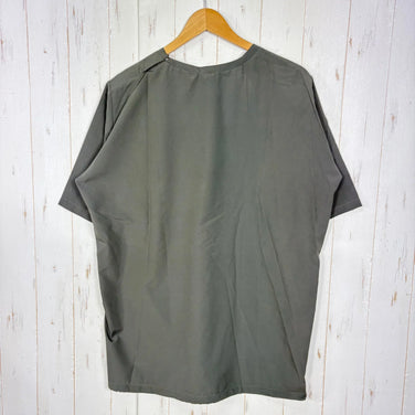 【Unisex L グリーン系】 Houdini ( フーディニ ) ウェザー ティー Weather Tee 159784 Baremark Green z00058222 Baremark Green 化繊 ショートスリーブTシャツ クルーネック インナー シャツ