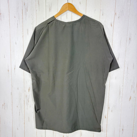 【Unisex L グリーン系】 Houdini ( フーディニ ) ウェザー ティー Weather Tee 159784 Baremark Green z00058222 Baremark Green 化繊 ショートスリーブTシャツ クルーネック インナー シャツ