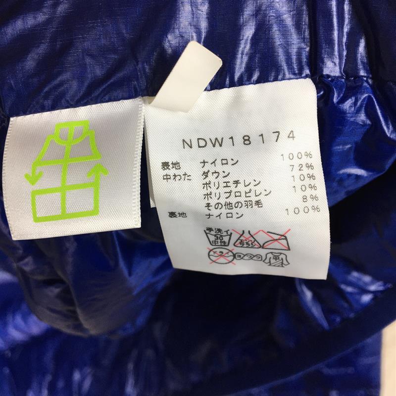 【Women's M ブルー系】 The North Face ( ザ・ノースフェイス ) ライト ヒート ジャケット Light Heat Jacket 光電子プロ ダウン NDW18174 Asian Women's  ダウンインサレーション アウター ジャケット