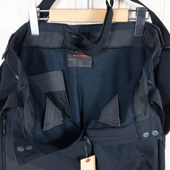【Men's 50 ブラック系】 Mammut ( マムート ) ベースジャンプ ソフトシェル ツーリング パンツ Base Jump So Touring Pants 1021-00390 International Men's Black-Phantom ソフトシ - 【公式】2ndGEAR（セカンドギア）Webショップ【登山用品・アウトドア用品専門 買取販売店】